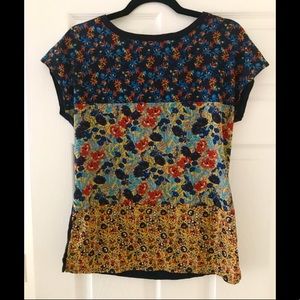 Italian Floral Blouse
